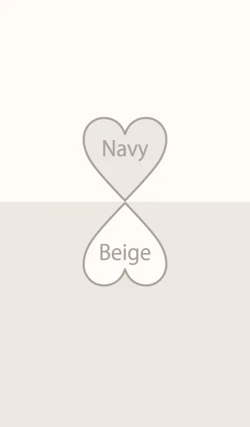 [LINE着せ替え] Ivory ＆ Beige Simple design 4の画像1