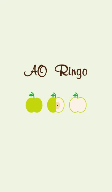 [LINE着せ替え] AO Ringoの画像1