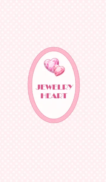 [LINE着せ替え] jewelry heart. pinkの画像1