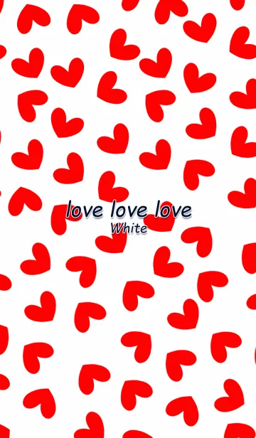 love love love[White]の着せ替えメイン画像
