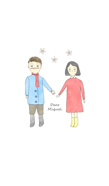 [LINE着せ替え] Dear Miquelの画像1