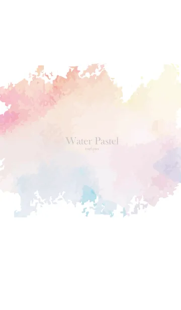 [LINE着せ替え] Water Pastel.の画像1