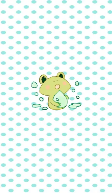 ケロケロカエルの着せ替えメイン画像