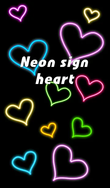 Neon sign vol.2 heartの着せ替えメイン画像