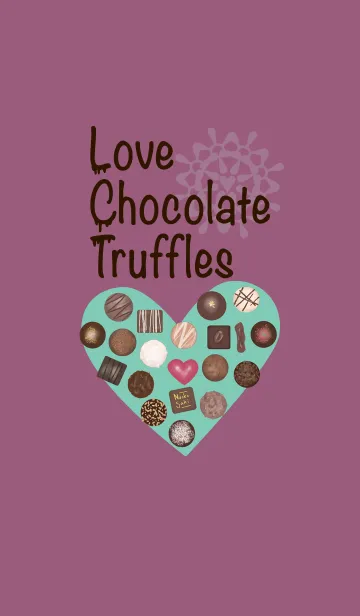 Love Chocolate TrufflesのLINE着せ替え