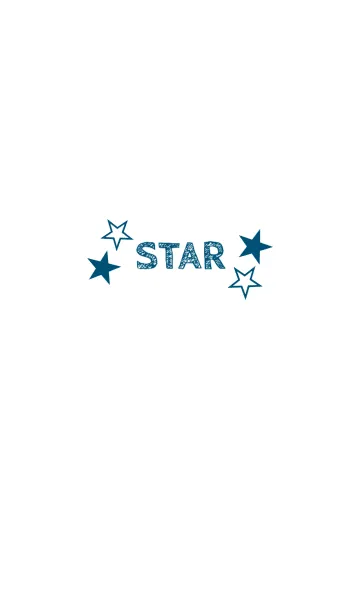 [LINE着せ替え] Simple star love 2の画像1