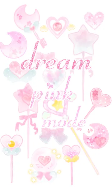[LINE着せ替え] dream pink modeの画像1