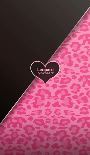 [LINE着せ替え] Leopard pinkheartの画像1