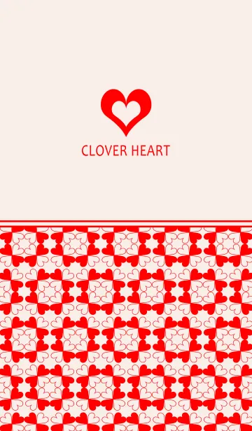 [LINE着せ替え] CLOVER HEARTの画像1