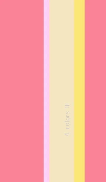 4 colors Ⅲ for 梅色の着せ替えメイン画像