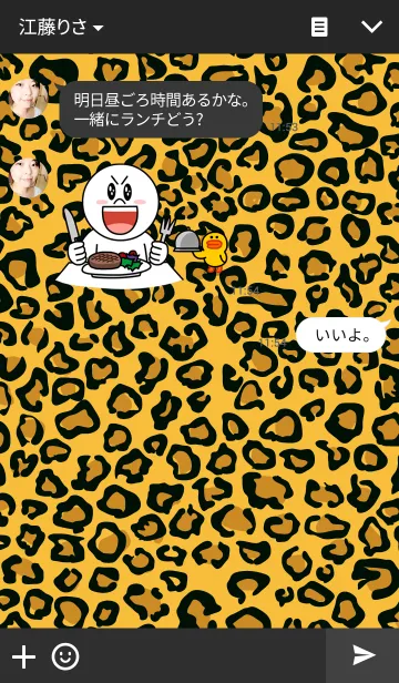 [LINE着せ替え] Leopard rockの画像3