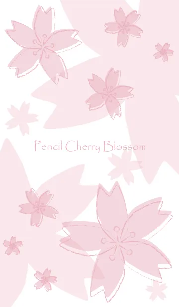 [LINE着せ替え] Pencil Cherry Blossomの画像1