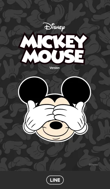[LINE着せ替え] ミッキーマウス（ハンド）の画像1
