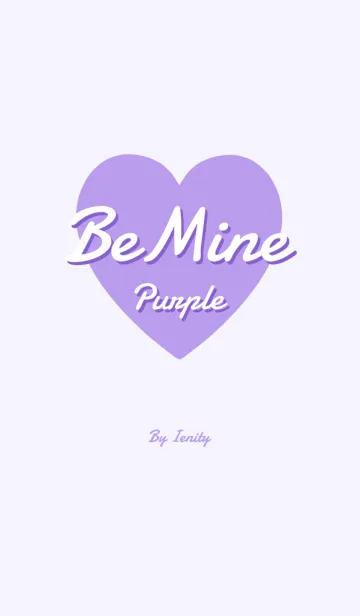 Be Mine Heart - Purple -の着せ替えメイン画像