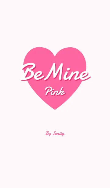 [LINE着せ替え] Be Mine Heart - Pink -の画像1