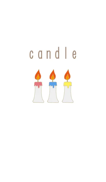 [LINE着せ替え] candle themeの画像1