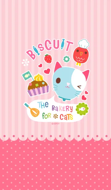 [LINE着せ替え] BISCUIT THE BAKING CATの画像1