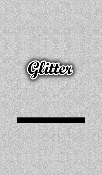 [LINE着せ替え] Glitter- Silverの画像1