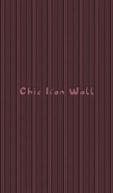 Chic Iron Wall [red]の着せ替えメイン画像