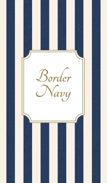 Border Navyの着せ替えメイン画像