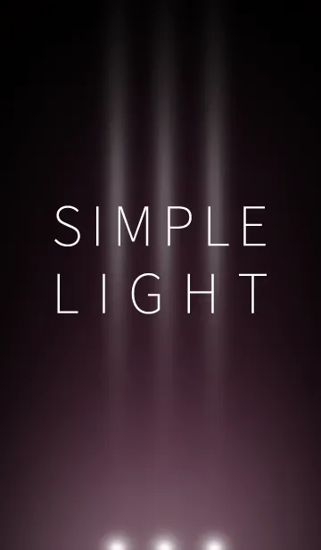 [LINE着せ替え] SIMPLE LIGHT.の画像1