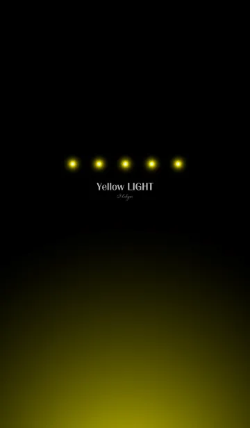 [LINE着せ替え] Yellow light.の画像1