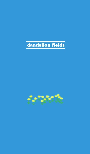 [LINE着せ替え] dandelion fieldsの画像1