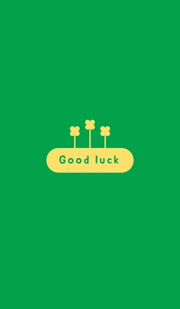[LINE着せ替え] "Good luck"の画像1