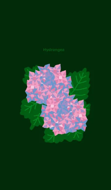 [LINE着せ替え] 紫陽花 きせかえの画像1