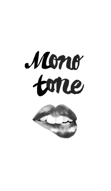 Monotone designの着せ替えメイン画像
