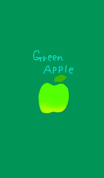 [LINE着せ替え] Green appleの画像1