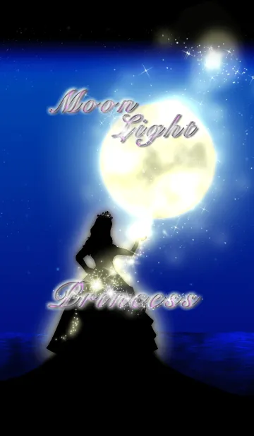[LINE着せ替え] Moon Light Princessの画像1