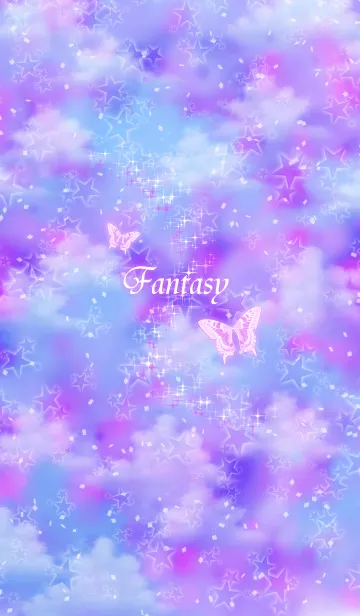 [LINE着せ替え] Fantasy -Dream sky-の画像1