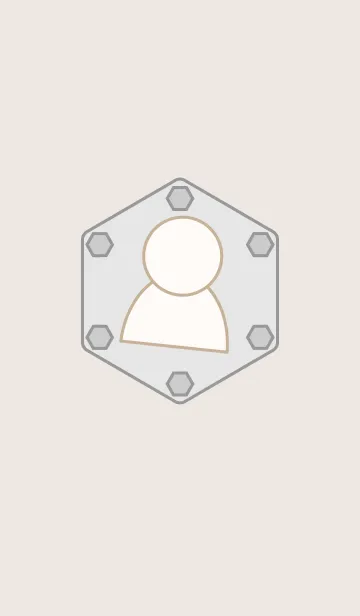 Ivory ＆ Beige Simple design 10の着せ替えメイン画像