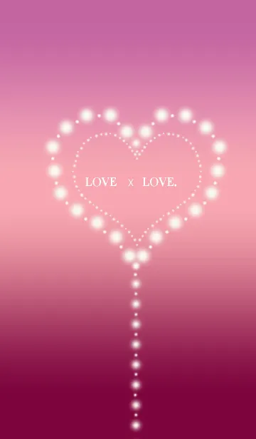 [LINE着せ替え] LOVE X LOVE #5の画像1