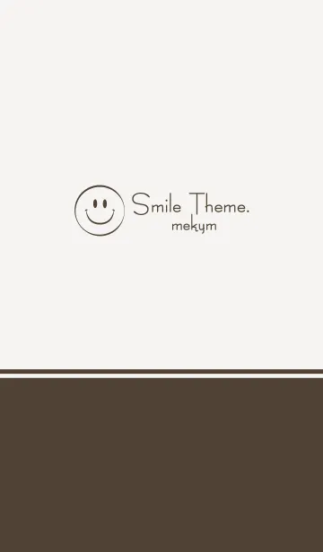 [LINE着せ替え] SMILE THEME.の画像1
