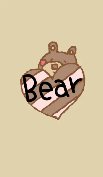 [LINE着せ替え] "bear"の画像1
