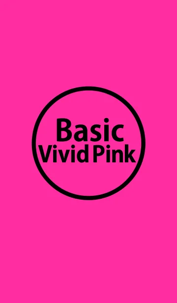 Basic Vivid Pinkの着せ替えメイン画像