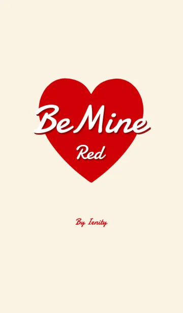 [LINE着せ替え] Be Mine Heart - Red -の画像1