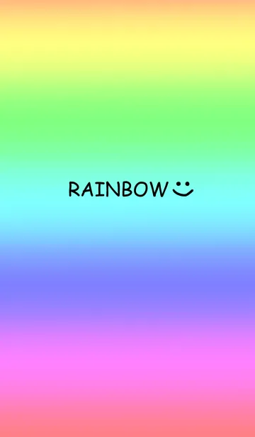 [LINE着せ替え] パステルカラー×虹色の画像1