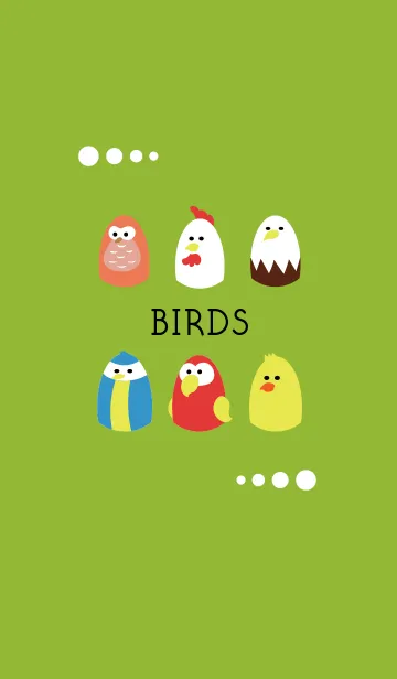 [LINE着せ替え] CORO BIRDSの画像1