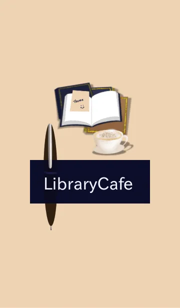 LibraryCafeの着せ替えメイン画像