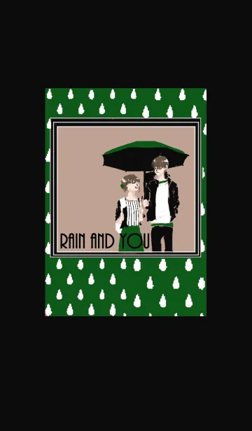 [LINE着せ替え] 憂鬱な雨と隣には・・の画像1