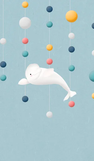 [LINE着せ替え] Happy Belugaの画像1