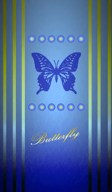 [LINE着せ替え] Simple Butterfly 2の画像1