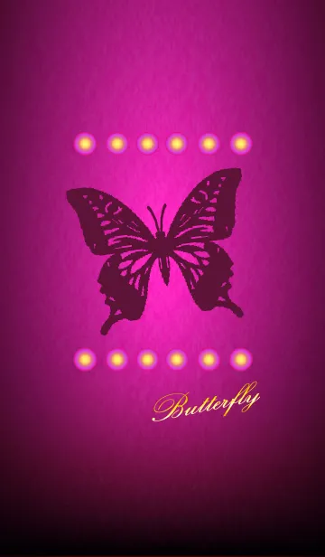 [LINE着せ替え] Simple Butterflyの画像1
