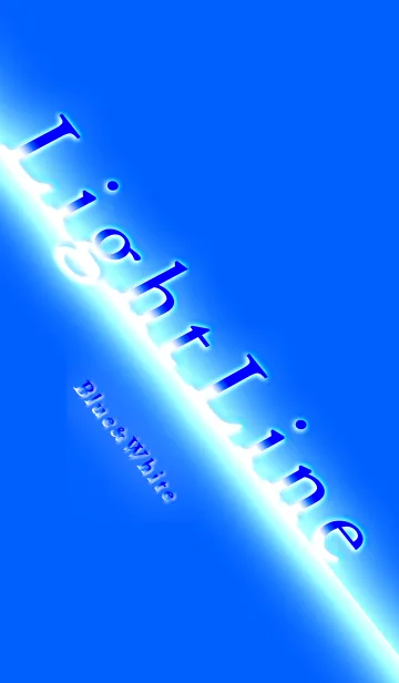 Light Line (Blue And White)の着せ替えメイン画像