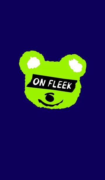 [LINE着せ替え] BEAR Blue styleの画像1