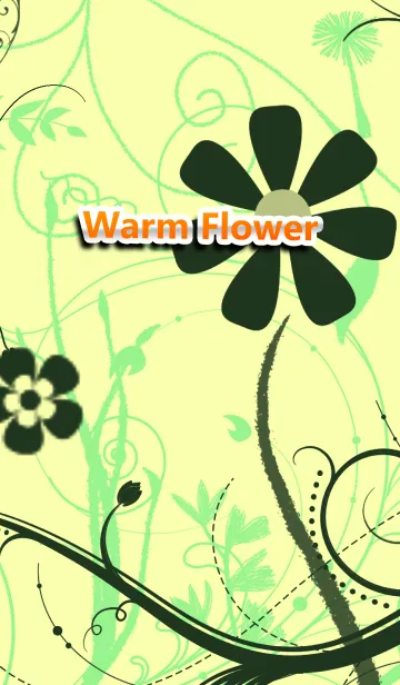 [LINE着せ替え] Warm Flowerの画像1