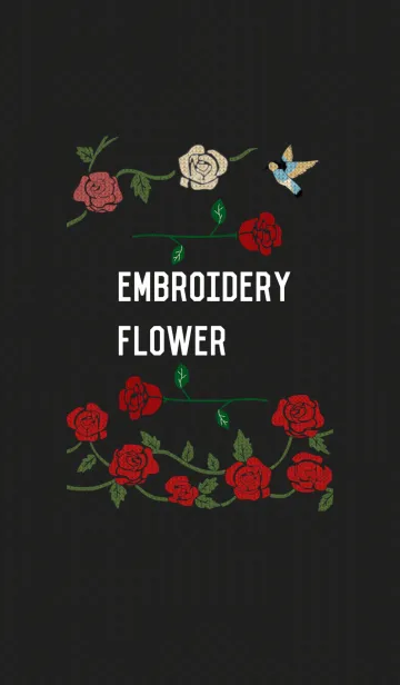 EMBROIDERY FLOWERの着せ替えメイン画像